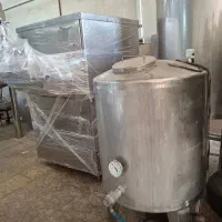 دیگ استیل پاتیل دوجداره پاتیل پخت شیر جوش پروسس|ماشین‌آلات صنعتی|تهران, الهیه|دیوار