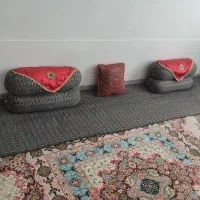 شاه نشین سنتی|رختخواب، بالش، پتو|سنندج, |دیوار