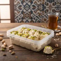 حلوا ارده رولتی