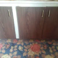 کابینت کامل سالم بدون هیچ پوسیدگی فلزی ورق سنگین|آب‌چکان و نظم‌دهنده ظروف|صومعه‌سرا, |دیوار