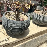 گلدان سفالی