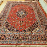 قالی ۹متری دستباف کرک کاشان