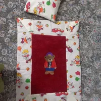 رختخواب نوزاد کاملا نو هدیه بوده و  استفاده نشده