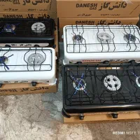 گاز لعابی 2 و 3 شعله سفید ومشکی