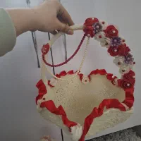 سبدتزیین شده عروسی