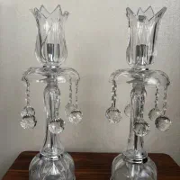 دو عدد شمعدان اصل کریستال چک|صنایع دستی و سایر لوازم تزئینی|تهران, صادقیه|دیوار