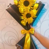 گل روبانی|گل مصنوعی|کرج, حصارک پایین|دیوار