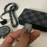 انگشتر نقره شجر( تک درخت پاک)