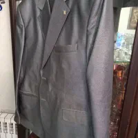 7عددکت تکی باجرزقه. ویک دست کت شلوارنقره ای براق