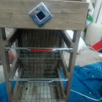 قفسه پیاز وسیب زمینی در حد نو