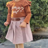 بلوز دامن دخترانه