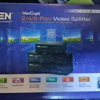 اسپلیتر vga  آتن چهار پورت  و میکروفون کامیکا