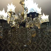 لوستر 10شاخه|لوستر و چراغ آویز|تبریز, |دیوار