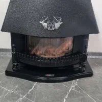 بخاری گازی نیک کالا Mc 110  قوسی شیشه ای