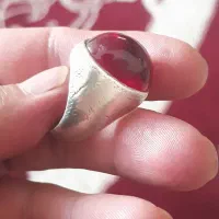 انگشتر عقیق و یاقوت|جواهرات|خمینی‌شهر, |دیوار