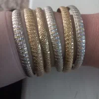 شش تا النگو ۲۸ گرم ۲۰۰ بالای فی