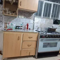 کابینت فلزی طرح چوب