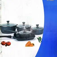 قابلمه چدن ۹ پارچه