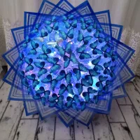 دسته گل پروانه روز مادر روز زن کادویی|گل مصنوعی|تبریز, |دیوار