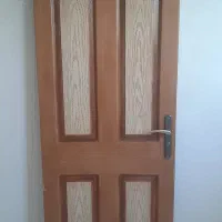 درب چوبی