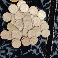 سکه های قدیمی،۶۶تا یه قرونی ۱۹تاخارجی ۸تا دوتومنی