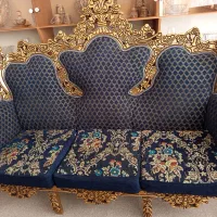 مبل 8 نفره سلطتنی همراه با میز