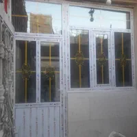 درب پنجره دوجداره حمام سرویس پنجره توری نصب آسان|مصالح و تجهیزات ساختمان|اسلام‌شهر, |دیوار