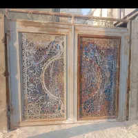درب حیاط اهنی