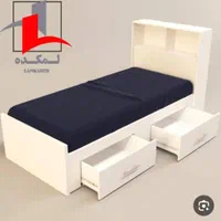 تخت یک نفره مدل اف|تخت و سرویس خواب|اهواز, کمپلو جنوبی|دیوار