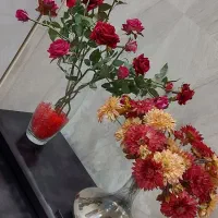 گل مصنوعی ، گلدان و شمعدان چوبی|گل مصنوعی|شیراز, زرگری|دیوار