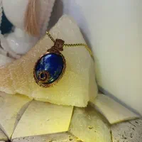 گردنبند سنگ لاجورد افغان برای ولنتاین