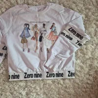 بلوز کراپ فینگر دار خارجی