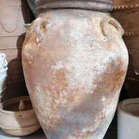 کوزه گلدان خمره سفالی پتینه کاری کد 36|صنایع دستی و سایر لوازم تزئینی|تهران, گلستان (شهرک راه آهن)|دیوار