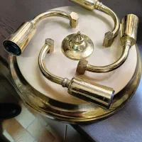 فروش تعدادی آویز  و سقفی ودیواری برنجی