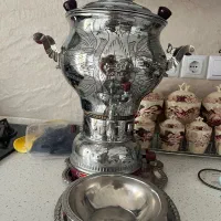 سماور گازی ۷لیتری|سماور، چای‌ساز، قهوه‌ساز|رشت, کوی غلام نیا|دیوار