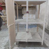 قفس چوبی نو نو دوطبقه