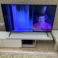 تلویزیون ۵۰ اینج سامسونگ کره ای صفحه شکسته