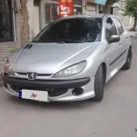 پژو 206 مدل 87 تمیز مرتب