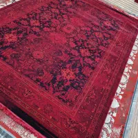 نقشه افشان بلوچی جفت ۹ متری قرمز نوآکبند|فرش|مشهد, شهید مطهری|دیوار