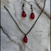 گردنبند دستبند گوشواره یلدا تک و عمده