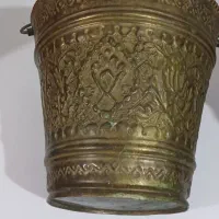 سطل برنجی مسی عتیقه خیلی قدیمی