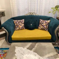 سرویس مبلمان ۷نفره و میز ناهارخوری ۶نفره در حدنو|مبلمان خانگی و میز عسلی|تهران, پرواز|دیوار