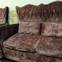 مبل راحتی ۷نفره خوش رنگ|مبلمان خانگی و میز عسلی|شهرکرد, |دیوار
