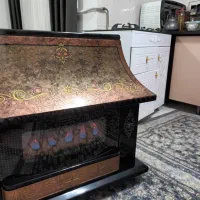 بخاری شومینه ای توان گاز کیمیا مدل نگین