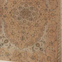 قالیچه ذرع و نیم کاشان کرک و ابریشم اصل|فرش|تهران, فدک|دیوار