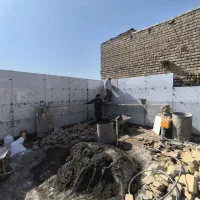 مغازه و خانه نیمه ساز عالی