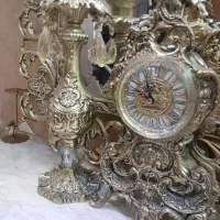 ساعت ایستاده وآینه وکنسول طرح برنزدرحدنو|بوفه، ویترین، کنسول|کرج, میدان میوه و تره بار مرکزی|دیوار