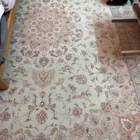 فرش طرح نائین کرم ۷۰۰شانه