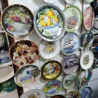 بشقاب دیواری های جذاب|کلکسیون اشیاء عتیقه|قزوین, |دیوار