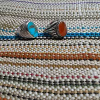 انگشترنقره|جواهرات|شازند, |دیوار